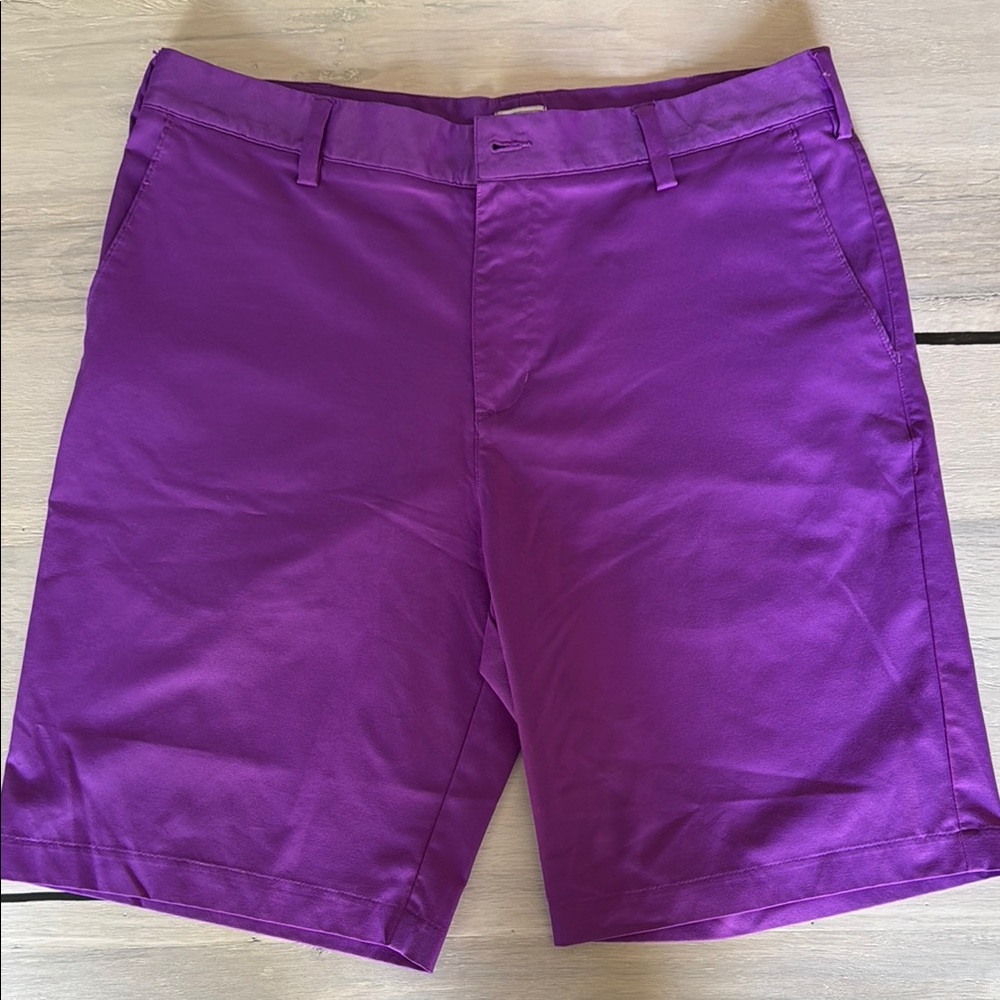 Adidas Men's Purple Golf Shorts